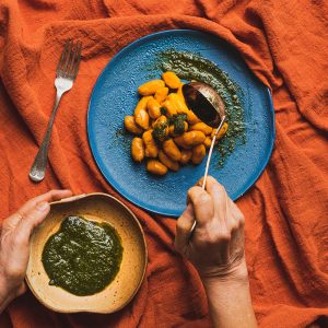 ñoquis de zapallo apfel chile