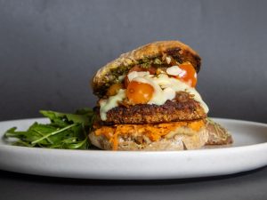 Pack 5 hamburguesas de lentejas con champiñón