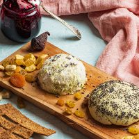 tabla de quesos veganos apfel chile
