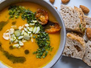 cremas vegetarianas. cremas veganas